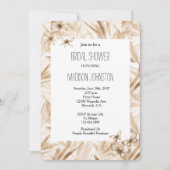 Invitation Beurre de Crème Bleue Fête des mariées de libellul (Devant)