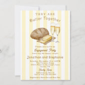 Invitation Beurre Ensemble Feu et Beurre Partie (Devant)