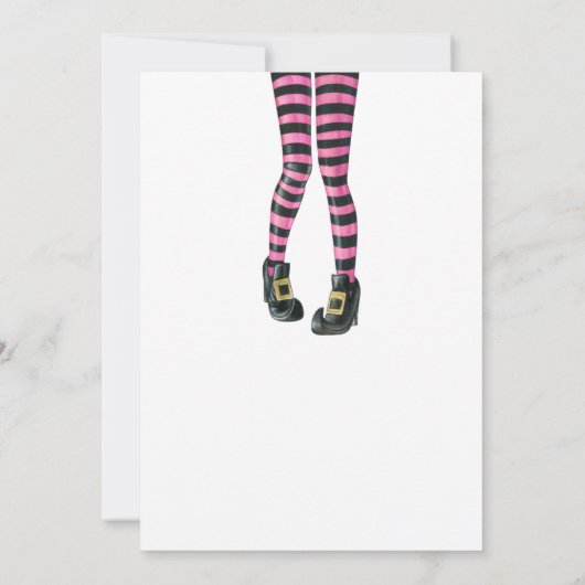 Invitation Bewitching Bash Halloween Witch Party (Dos)