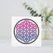 Invitation bi géométrie sacrée (Debout devant)
