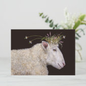 Invitation Bianca l'invitation de partie de fiançailles de (Debout devant)