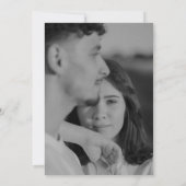 Invitation Bianca Mariage élégant (Dos)