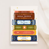 Invitation Bibliothèque de livres d'histoires La Fête des mar