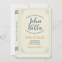 Bibliothèque du livre mariage thème couverture Cha