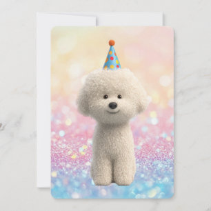 Invitation Bichon frisé