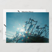 Invitation - Bicyclette Rencontre (Devant / Derrière)