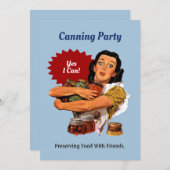 Invitation Bien Sûr Je Peux Inviter (Devant / Derrière)