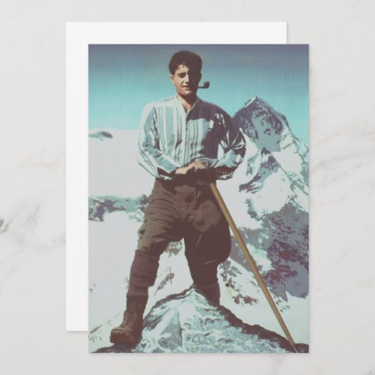 Invitation Bienheureux Pier Giorgio Frassati (Devant / Derrière)