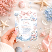 Bientôt à Vous Bébé Fille Baby Shower