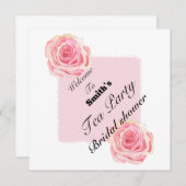 Invitation bienvenue (Devant / Derrière)