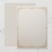 Invitation Bienvenue (Devant / Derrière)