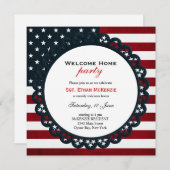 Invitation Bienvenue à la maison (Devant / Derrière)