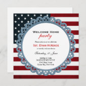 Invitation Bienvenue à la maison (Devant / Derrière)