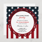 Invitation Bienvenue à la maison (Devant / Derrière)