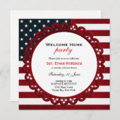 Invitation Bienvenue à la maison (Devant / Derrière)