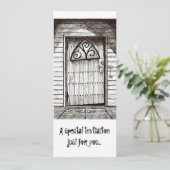 Invitation Bienvenue à l'invitation du dîner (Debout devant)