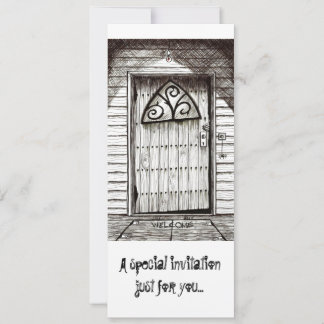 Invitation Bienvenue à l'invitation du dîner