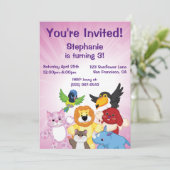 Invitation Bienvenue à Webkinz ! (Debout devant)