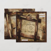 Invitation Bienvenue au Baby shower mondial (Devant / Derrière)