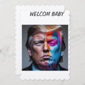 INVITATION BIENVENUE CHEZ MOI (Devant / Derrière)