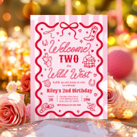 Bienvenue dans le Far West Cowgirl 2e Anniversaire