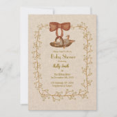 Invitation Bienvenue, Little One (Devant)