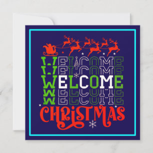 Invitation Bienvenue Noël-84767