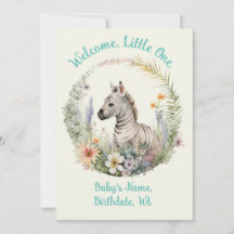 Bienvenue, petite naissance annonce/Fête de bébé