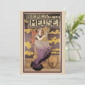 Invitation Biere de la Meuse par Marc Auguste Bastard (Debout devant)