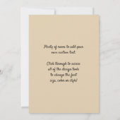 Invitation Biere de la Meuse par Marc Auguste Bastard (Dos)