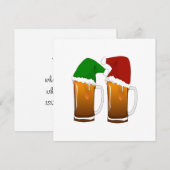 Invitation Bière de Noël (Devant / Derrière)