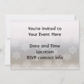 Invitation Bière et chips (Dos)