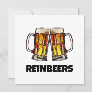 Invitation Bières de Noël Reinbeers