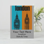 Invitation Big Ben à Londres (Debout devant)