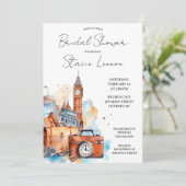 Invitation Big Ben, Londres, Royaume-Uni, Voyage Fête des mar (Debout devant)