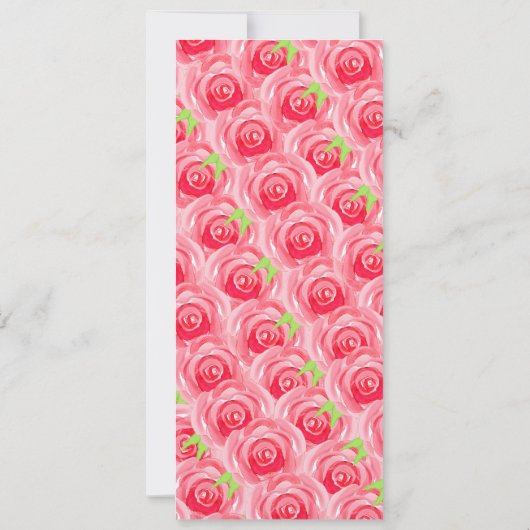 Invitation Big Casquette et Rose Derby Party (Dos)