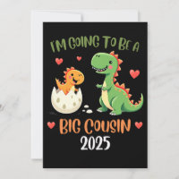 Big Cousin Dinosaur Je Vais Être Cousin Baby Rex