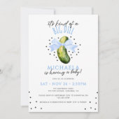 Invitation Big Dill Aquarelle Coquette Baby shower de chiche (Devant)