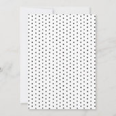 Invitation Big Dill Aquarelle Coquette Baby shower de chiche (Dos)