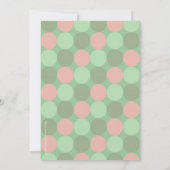 Invitation Big Number 7 Fille 7th Birthday Party (Dos)