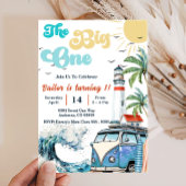 Invitation Big One Surf Beach 1er anniversaire
