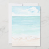 Invitation Big One surf plage 1er anniversaire fête e ; éphan (Dos)