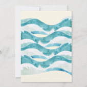 Invitation Big One Surfing 1er (Dos)