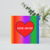 Invitation Big Red (Debout devant)