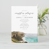 Invitation BIG SUR Côte Californie Douche Couples (Debout devant)