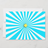 Invitation Big Top Carnival Circus 1er Anniversaire Photo (Dos)