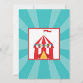 Invitation Big Top Circus (Dos)