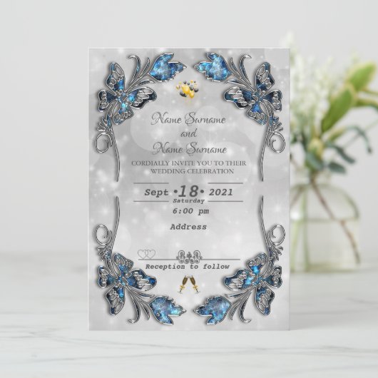 Invitation Bijou (Debout devant)