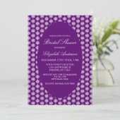 Invitation Bijou d'hiver classique Flocon de neige Fête des m (Debout devant)