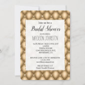 Invitation Bijou Glitzy Glam Or (Devant)